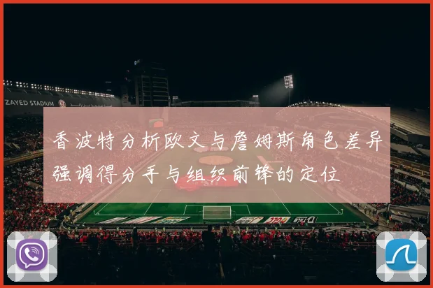 香波特分析欧文与詹姆斯角色差异强调得分手与组织前锋的定位